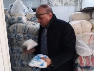 وكيل وزارة التموين بالاسكندرية يتفقد منافذ بيع السلع الغذائية والمخابز بالمحافظة