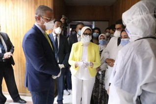 وزيرة الصحة تتفقد مستشفى الفيوم للتأمين الصحي وتطمئن على سير العمل بأقسام المستشفى المختلفة