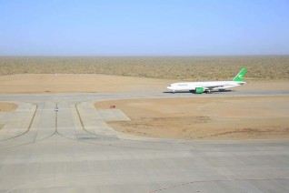 افتتاح مطار كركي الدولي الجديد في تركمانستان