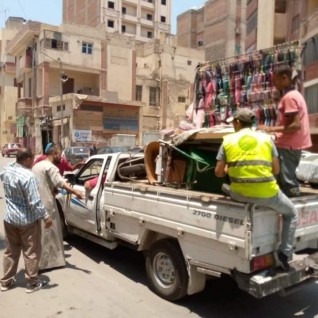 محافظ أسيوط: حملة لإزالة إشغالات الباعة الجائلين بشوارع وميادين حي غرب