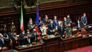 رئيس وزراء إيطاليا يشيد بإعادة انتخاب ماتاريلا رئيسا للبلاد