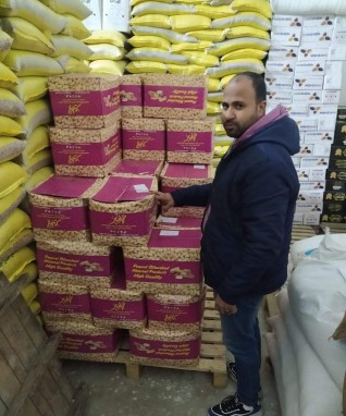 ضبط 13 طن سلع رمضانية مجهولة المصدر بأحد المخازن في الاسكندريه