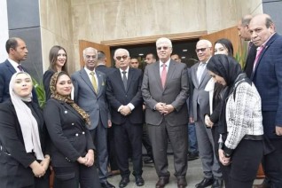 محافظ بورسعيد يشارك في اجتماع المجلس الأعلى للجامعات بجامعة بورسعيد