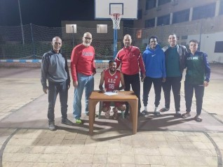 هشام مصطفى لاعب كيما لكرة السلة يتعاقد نادى اسوان رسميا