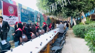 أسرة من أجل مصر وكلية الفنون الجميلة بجامعة الأقصر ينظمان حفل الإفطار الجماعي السنوي