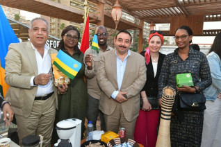 اكبر فاعلية للاحتفال بيوم أفريقيا فوق ضفاف النيل