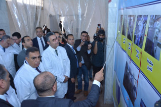 وزير التموين يتفقد عدد من المنشآت التموينية والمشروعات المقامة في محافظة الدقهلية