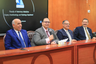 رئيس جامعة كفر الشيخ يشهد انطلاق فعاليات المؤتمر العلمي السنوي لقسم الجراحة والتخدير والأشعة بكلية الطب البيطري