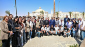 رئيس جامعة القاهرة يواصل جولاته لمتابعة انتظام الدراسة بالجامعة الأهلية والفرع الدولي بمدينة 6 أكتوبر