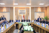 وزير التعليم العالي يترأس اجتماع المجلس الأعلى لشئون المعاهد العالية الخاصة بمجمع المعاهد العليا ببني سويف