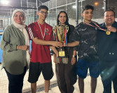 كلية الطب تفوز ببطولة البادل الأولى بجامعة عين شمس الأهلية